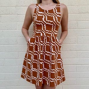 Anthropologie Patterned Dress
